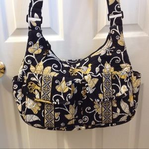 Vera Bradley Camellia Cargo Crossbody Satchel